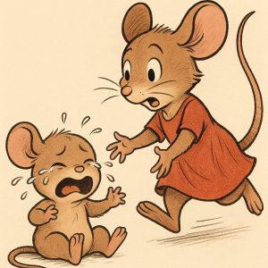 A kölykök sírása indítja be a szülői gondoskodást